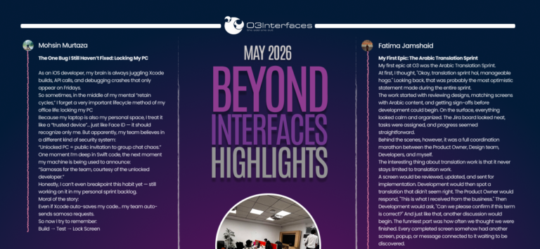 Beyond Interfaces | May Edition